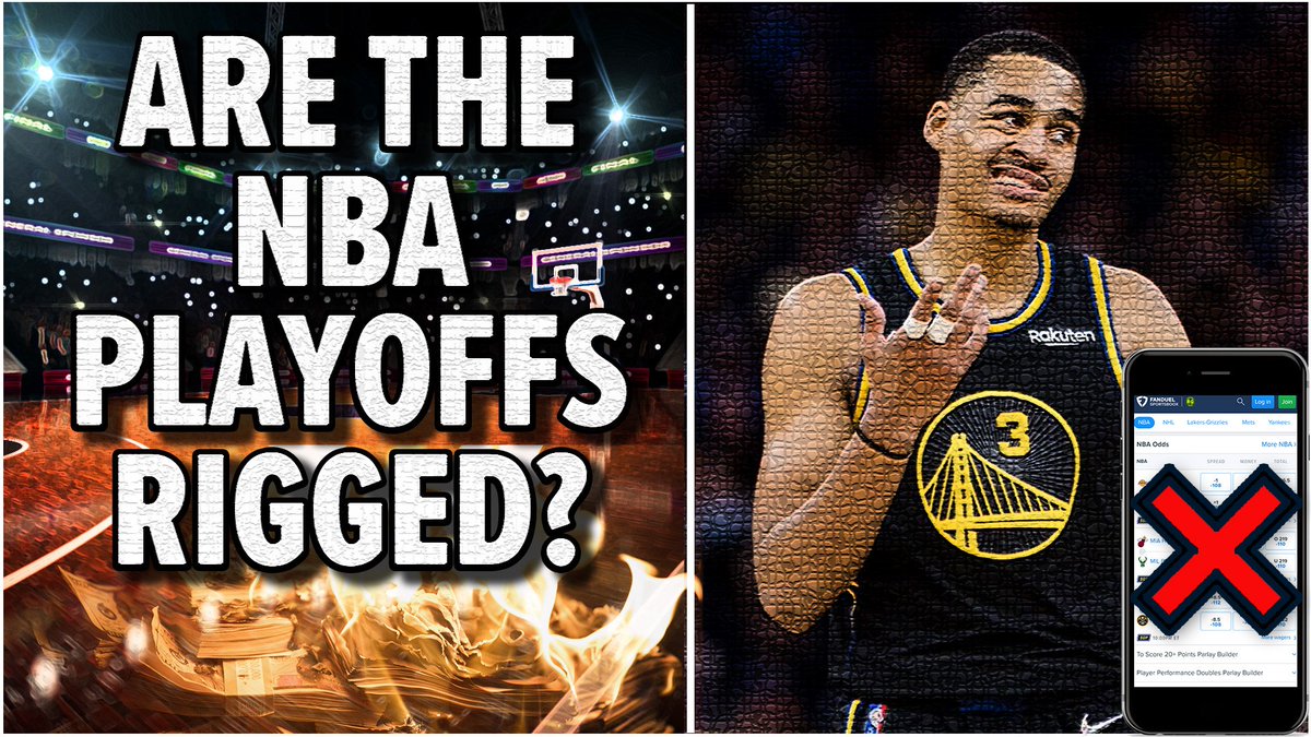 sloprules's tweet photo. Everybody keeps asking why I don't bet the NBA Playoffs. People are even saying it's because they're rigged. 

https://t.co/F8y9DFNxfl https://t.co/19HBckYCq6