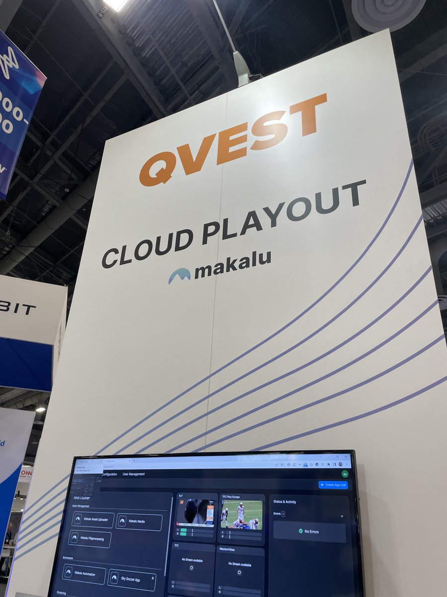 tmsystemsau's tweet photo. As TMS is now part of the QVEST group we can support projects with even more products; Cloud Playout, Media Integration Platform and Virtual Video production environment - https://t.co/m0ZIuE9VHo. 

If you are interested, book a demo @  NAB - https://t.co/QlqAQlTjFY https://t.co/IfJJ89pVvT