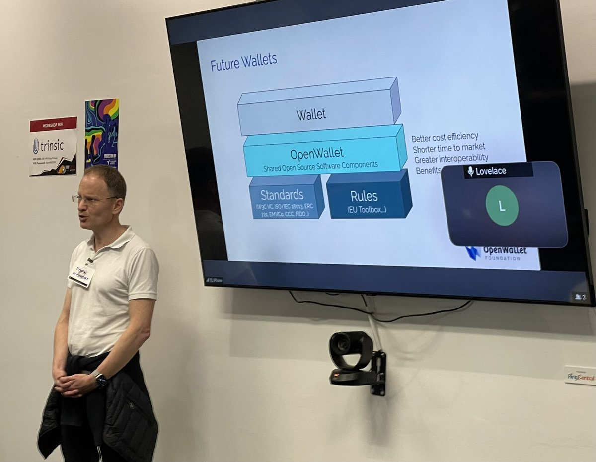Dima Postnikov π (@dima_postnikov) on Twitter photo Why would you build your own wallet codebase? <a href="/goldscheider/">daniel</a> is building a big tent and we are all going camping ποΈ <a href="/tlodderstedt/">Torsten Lodderstedt</a> <a href="/drummondreed/">Drummond Reed</a> <a href="/linuxfoundation/">The Linux Foundation</a> <a href="/OpenWallet_Fdn/">OpenWallet</a> #openwallet #iiw #iiw36 Why would you build your own wallet codebase? <a href="/goldscheider/">daniel</a> is building a big tent and we are all going camping ποΈ <a href="/tlodderstedt/">Torsten Lodderstedt</a> <a href="/drummondreed/">Drummond Reed</a> <a href="/linuxfoundation/">The Linux Foundation</a> <a href="/OpenWallet_Fdn/">OpenWallet</a> #openwallet #iiw #iiw36