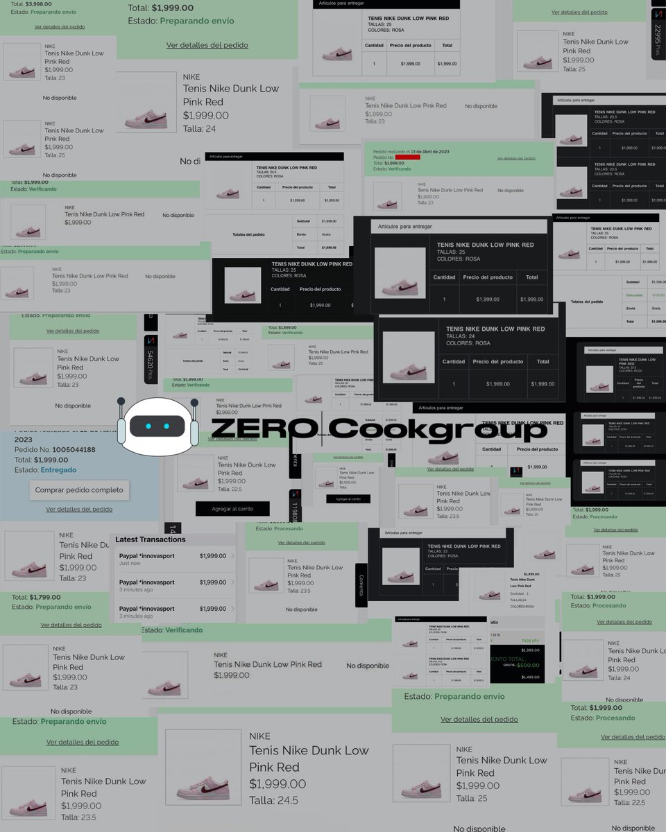 Nos llevamos el stock del Nike Dunk Low Pink Foam GS de Innvictus Mexico 😳

Con ayuda de nuestro monitor detectamos y alertamos a tiempo su restock 😎

Unete a nosotros, cupos disponibles 🥷🏼