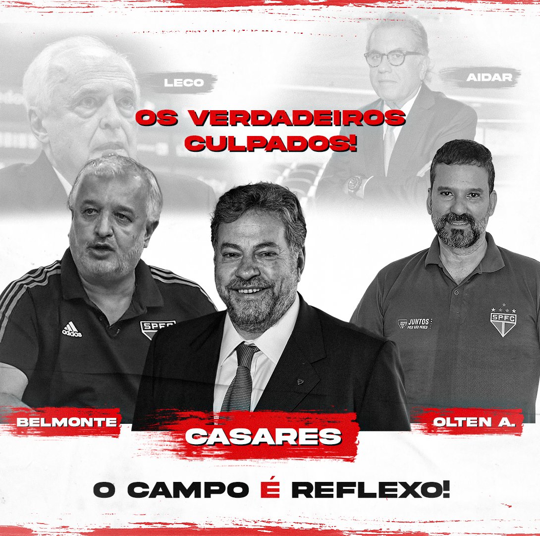 Ericsonfs's tweet photo. @SaoPauloFC Enquanto isso https://t.co/j8PKQ3pmkh