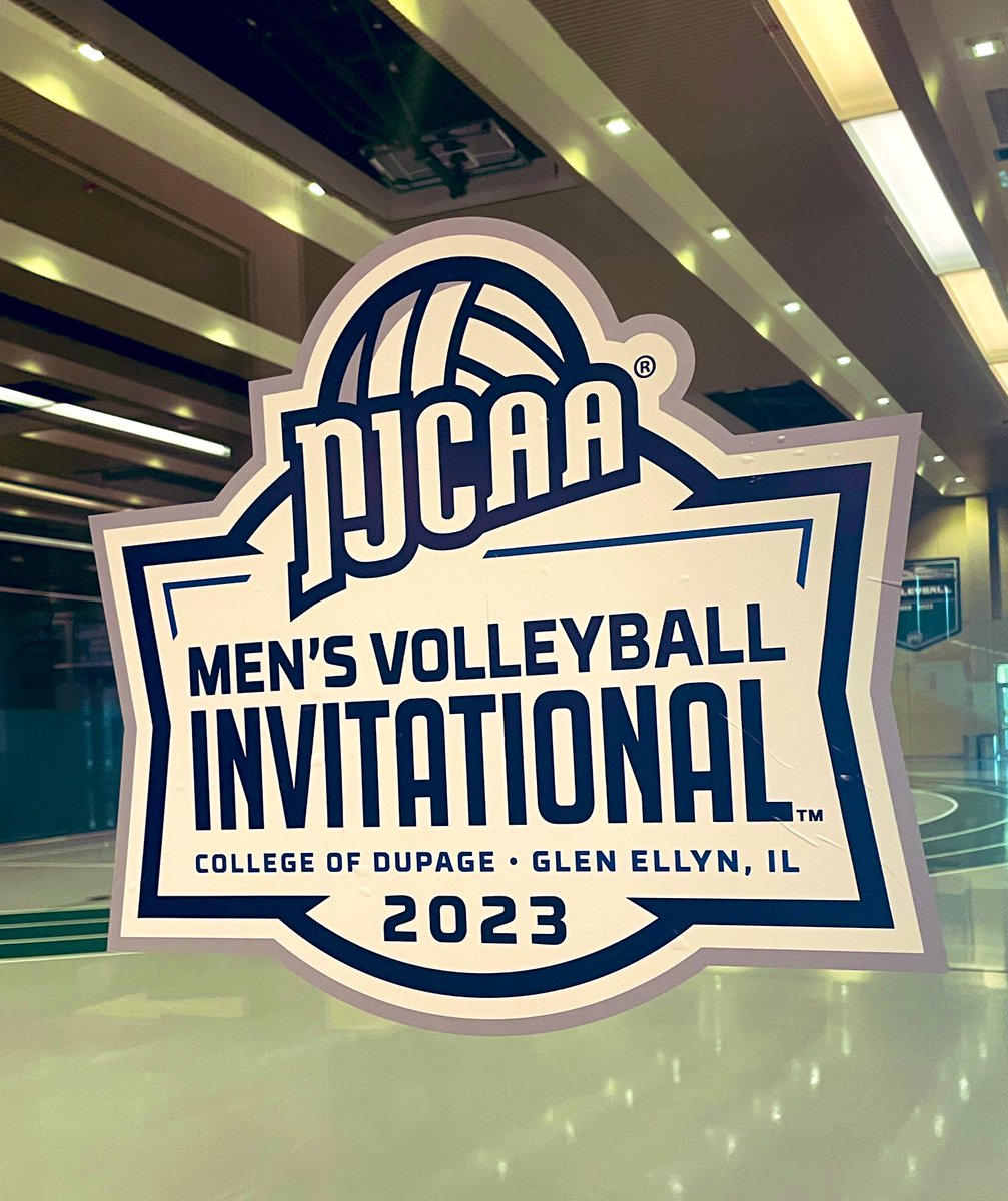 @NJCAA @NJCAAVolleyball 

We are ready to host the NJCAA Men’s Volleyball Invitational

#volleyball  @AthleticsCod @CODAlumni @CollegeDuPage