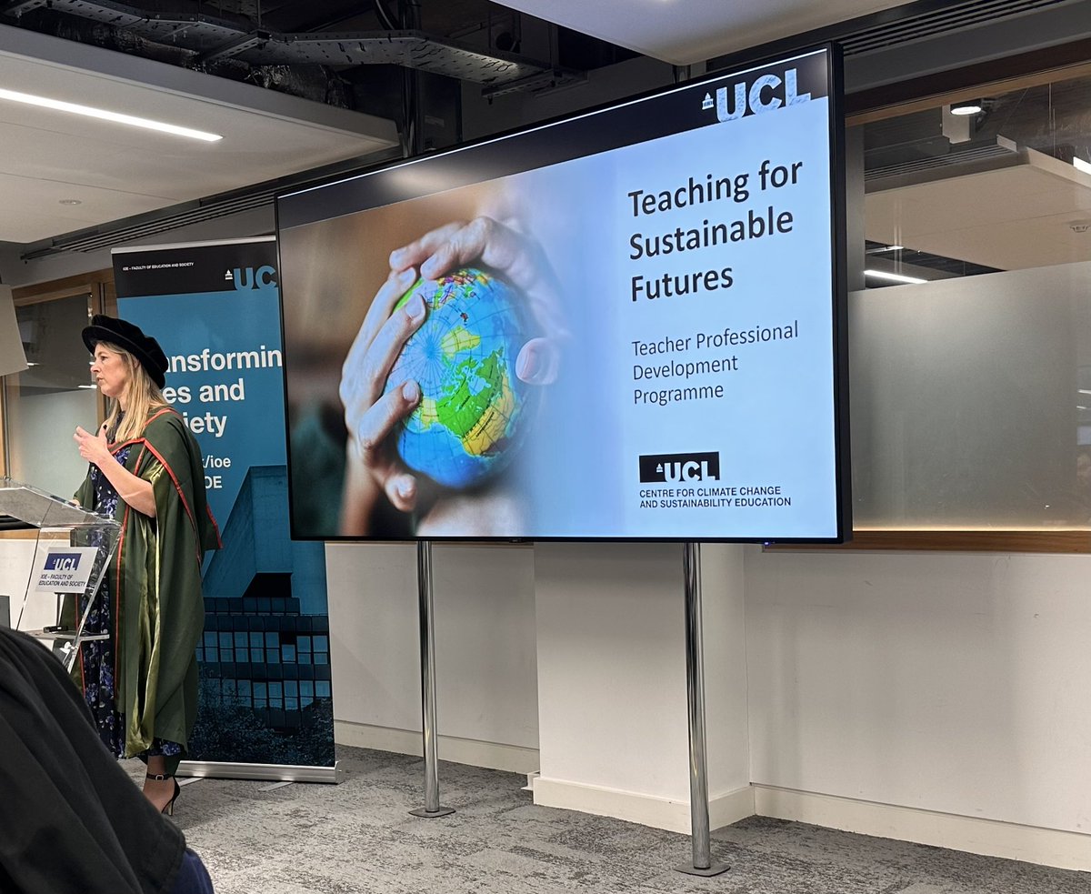 DrJoBowserAnger's tweet photo. Such an amazing and inspiring professional lecturer by the amazing Professor Nicola Walshe @GeoWalshe 🤩🤩 @IOE_London Thank you and congratulations! 🙌🏻 https://t.co/TakGSABN14