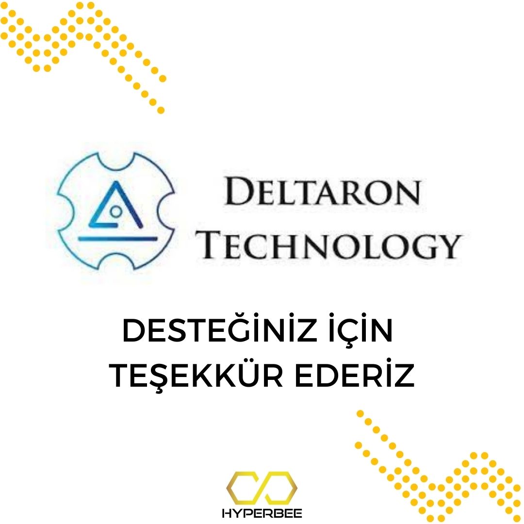 Takımımıza olan destekleri için Deltaron Technology'a teşekkür ederiz!💫

Thanks to Deltaron Technology for their support to our team !💫
