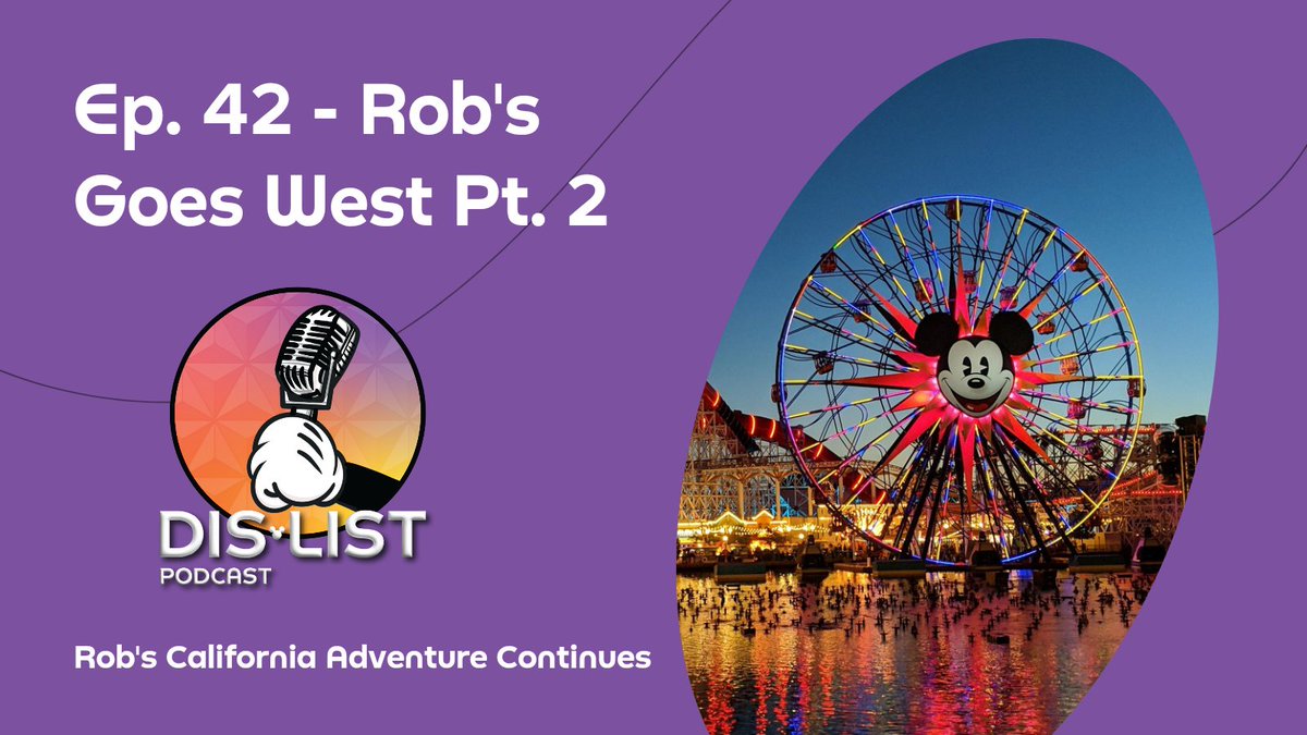 This week Rob sings the praises of California Adventure. You'll hear him talk about the artistic merits, or lack thereof, of Soarin' Over California. Come for the praising of Pixar Pier &amp; stay to hear about how Rob thought Disney launched a human being in Avengers Campus.
