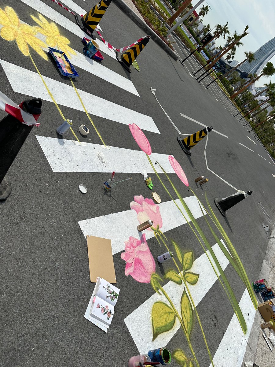 Ghadaaax's tweet photo. Murals I worked on recently https://t.co/C9ePAiviVv