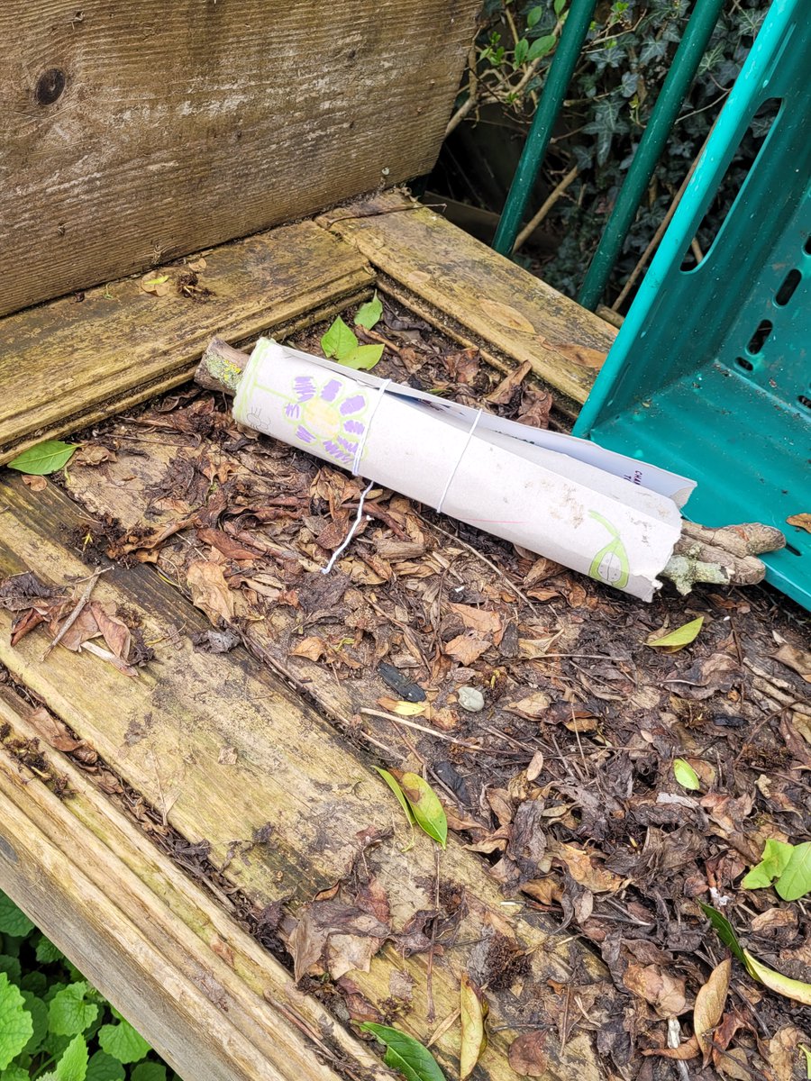 westheathprim's tweet photo. We have put some of our bug hotels out into forest school. We are hoping some of our magnificent minibeasts come for a stay! #WHPSClass8 #WHPSClass7 #WHPSScience #BSW23 https://t.co/HwJpfz9l6v