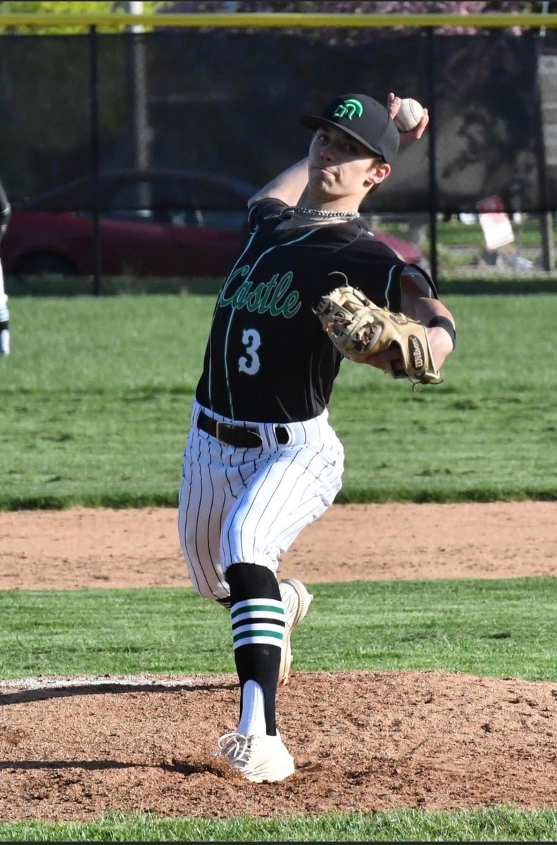 <a href="/GavinFrazier15/">Gavin Frazier</a> with another strong outing.  <a href="/NCTrojansBSBL/">New Castle Trojans Baseball</a> picks up a win with a walk-off by <a href="/garren08048850/">garren mefford</a>.  Great team effort late to pull off the W! 

7 IP, 4 H, 1 ER, 10 Ks, 3 BB

#NCTrojans ⚾️⚾️🗡