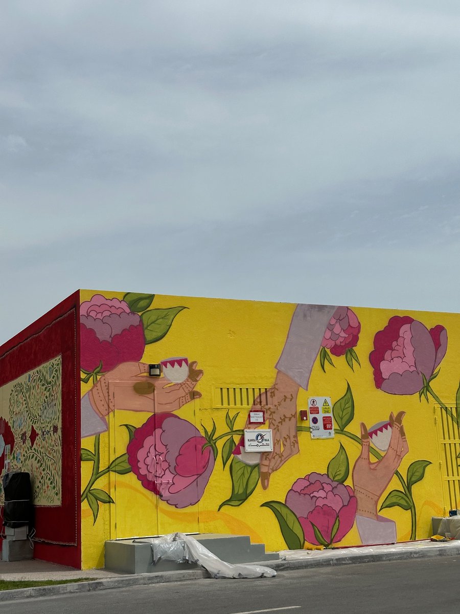 Ghadaaax's tweet photo. Murals I worked on recently https://t.co/C9ePAiviVv