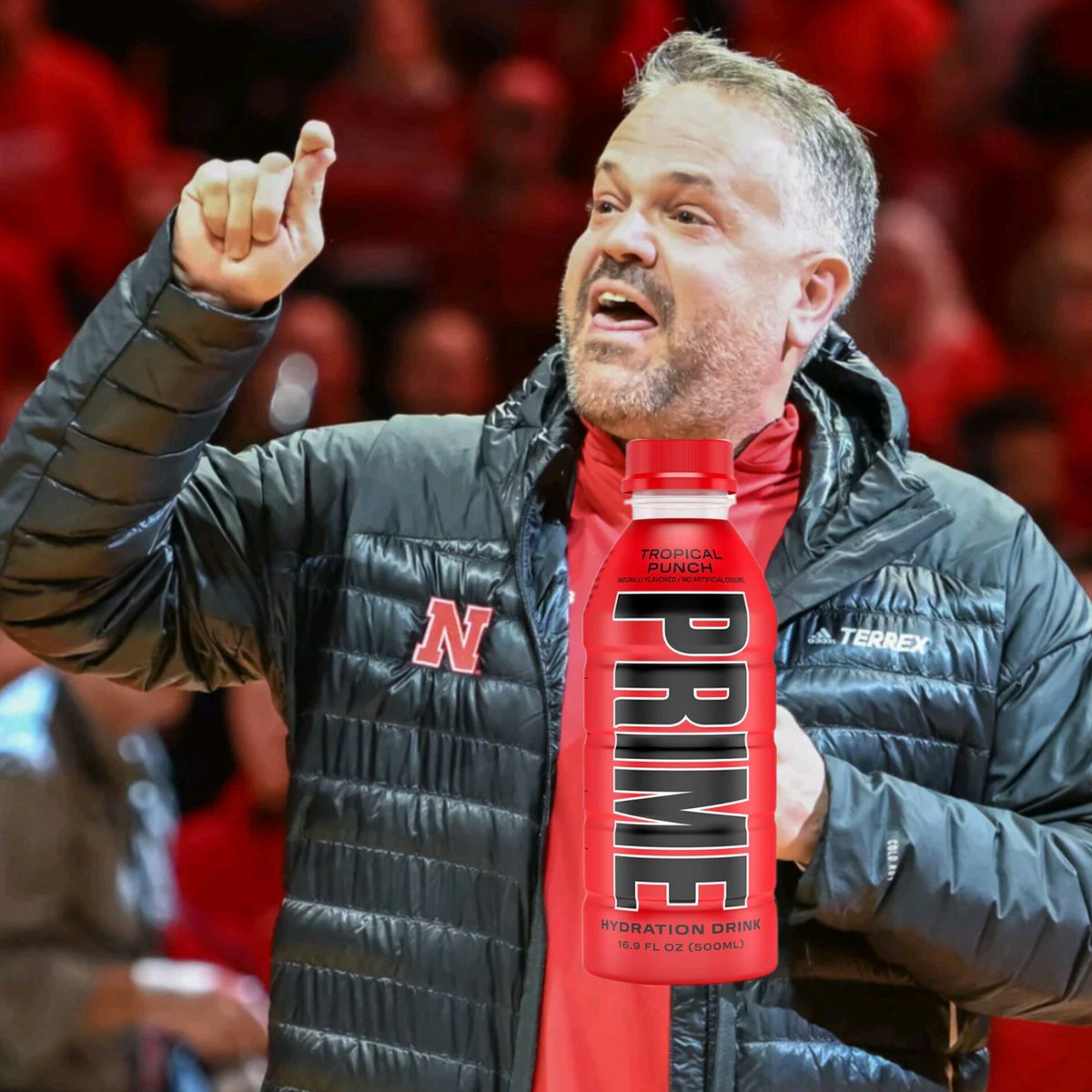 gbrhomer's tweet photo. Matt Rhule just today on the tarmac at the Lincoln airport. Freaking obsessed with Deon! #RentFree #TheyLeavin https://t.co/lsNMZEYwq0