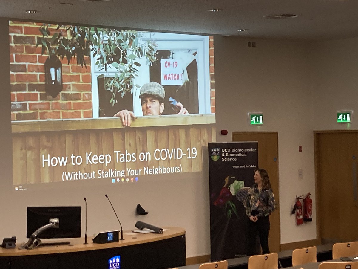 mcclean_siobhan's tweet image. Last but by no means least @NiamhMartin9 talks “Keeping tabs on Covid” monitoring covid or other outbreaks by testing wastewater. ⬆️ in covid cases fit with covid levels in sewage &amp;amp; sometimes before the cases numbers ⬆️ so they predict outbreaks @COVIDPoops19 #UCDEngage @UCD_SBBS