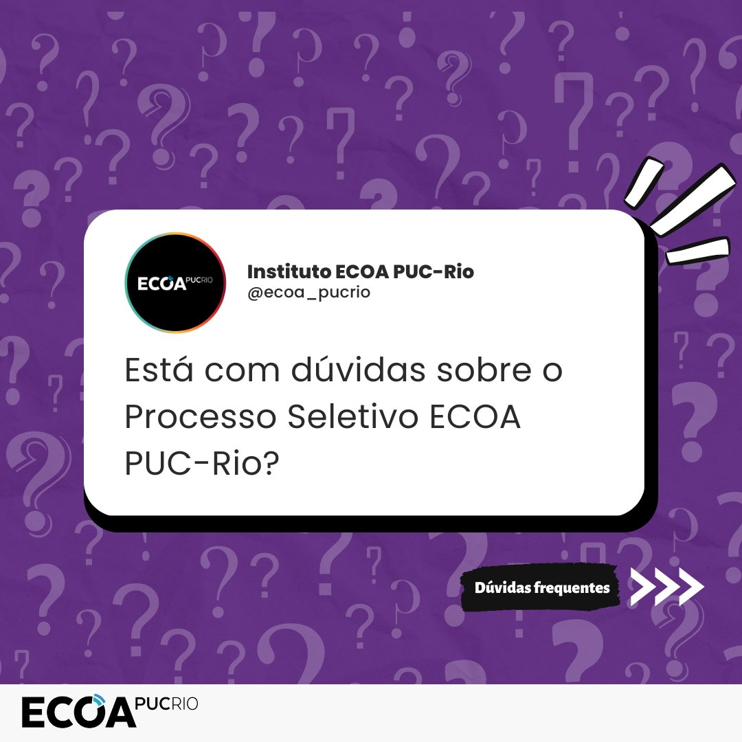ECOA PUC-Rio tweet media