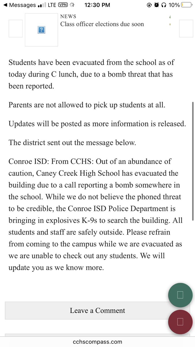 CCHSJournalism's tweet photo. BREAKING NEWS: https://t.co/mILlKzw36M