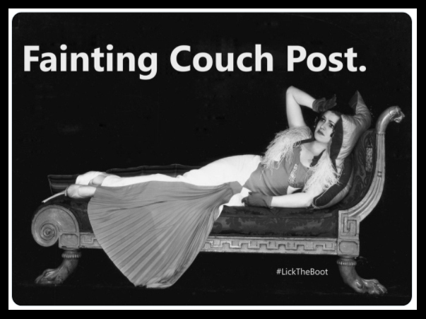 RolfFunCycleIII's tweet photo. @Emme0703 #LickTheBoot harder.
Here: Have a fainting couch for 'the vapoUrs' you're enduring because #PattiLupone expresses what ALL sane Americans are feeling.
(You're vastly out-numbered, by the way. Gerrymandering, and the #ObsoleteElectoralCollege are all that's saved you, thus-far.) https://t.co/4OJz0CoFFw