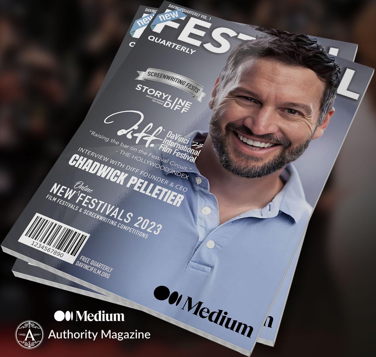 Great article by @medium on DIFF's Founder and CEO, @chadwickpelletier  Thank you Medium.
medium.com/authority-maga…

#medium #authoritymagazine #interview #ceo #founder #filmfestival