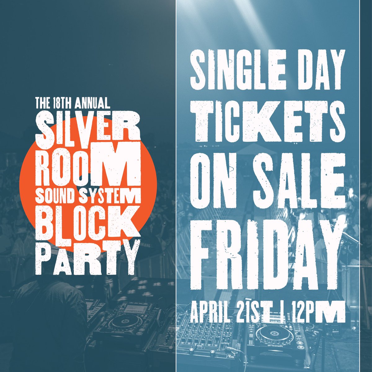 thesilverroom's tweet photo. Get your Early Bird Tickets‼️ 🎫

Weekend Passes are available now &amp; Single Day Passes will be available on Friday! 📲 Get involved at https://t.co/6B3LA89g90 

#SummertimeChi #LoveToTheWorld #SRBP23 #Chicago #chicagofestivals https://t.co/SywlHEYUZf