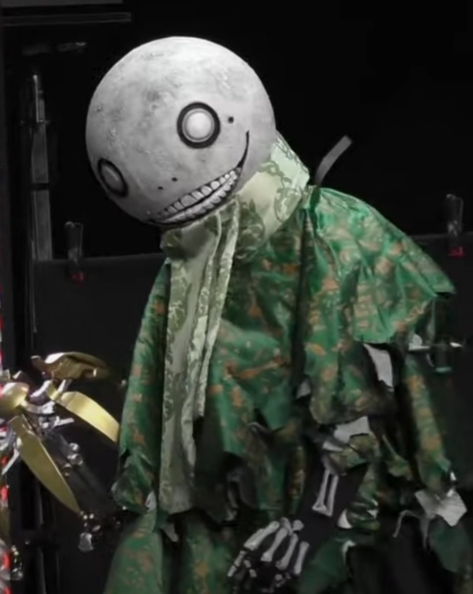 pepi_rain2440's tweet image. My partner really loves @yokotaro work, so we made emil and they wpmt take his head off now lol. We also made kaine, brother nier, and yonah too! #nier #NieRReplicant #yokotaro #emil