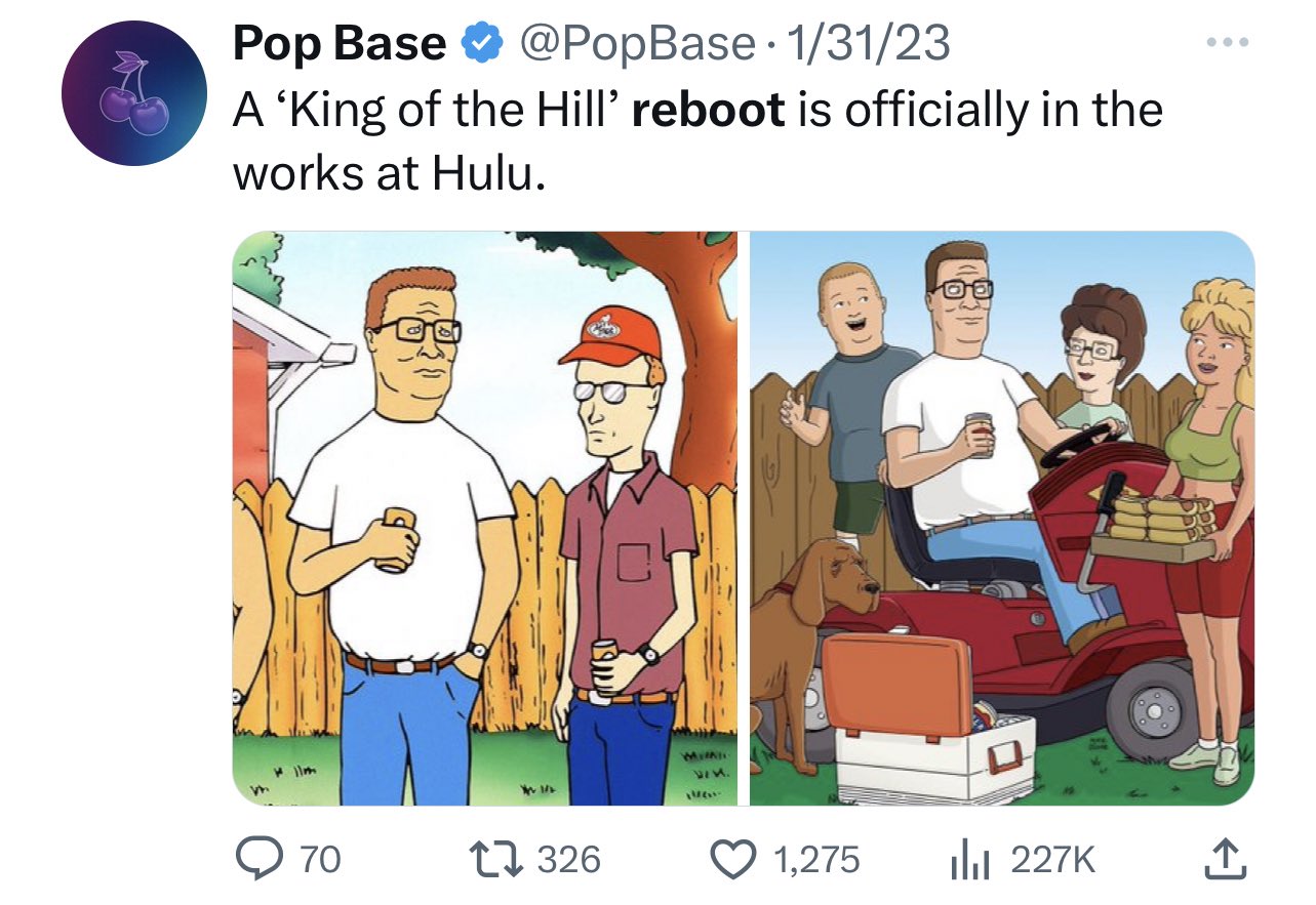 King Of The Hill' reboot officially in the works