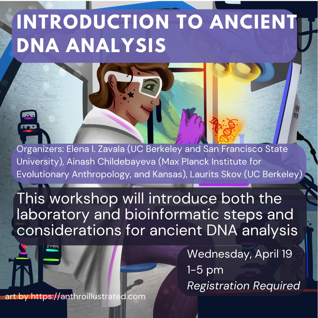 BiologicalAnth's tweet image. WOOHOO WEDNESDAY WORKSHOPS!! If you didn't register, don't worry! Hop on the virtual platform and watch a livestream of two #AABA2023 workshops at 1 PM today. "SlicerMorph: an open-source toolkit for 3D imaging and morphometric analysis" AND "Introduction to Ancient DNA Analysis"