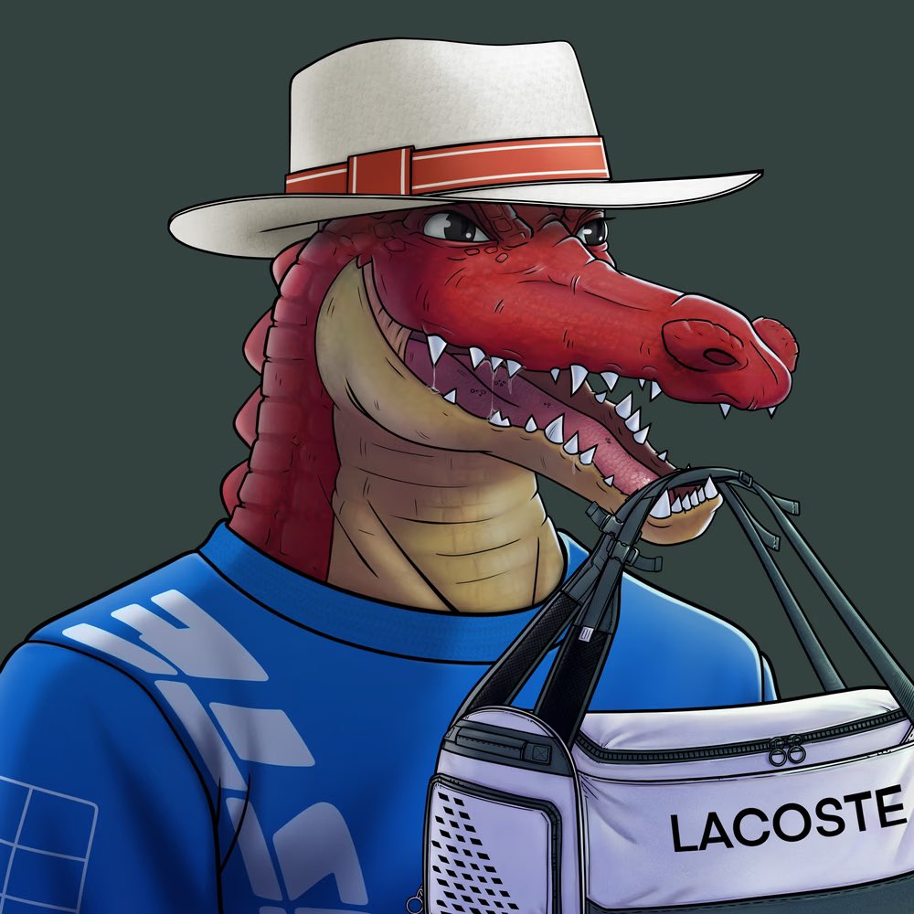 MaTmamba's tweet photo. @0xsfn #UNDW3 #Lacoste #theEmerge #RolandGarros https://t.co/XVQ1r8QXO6