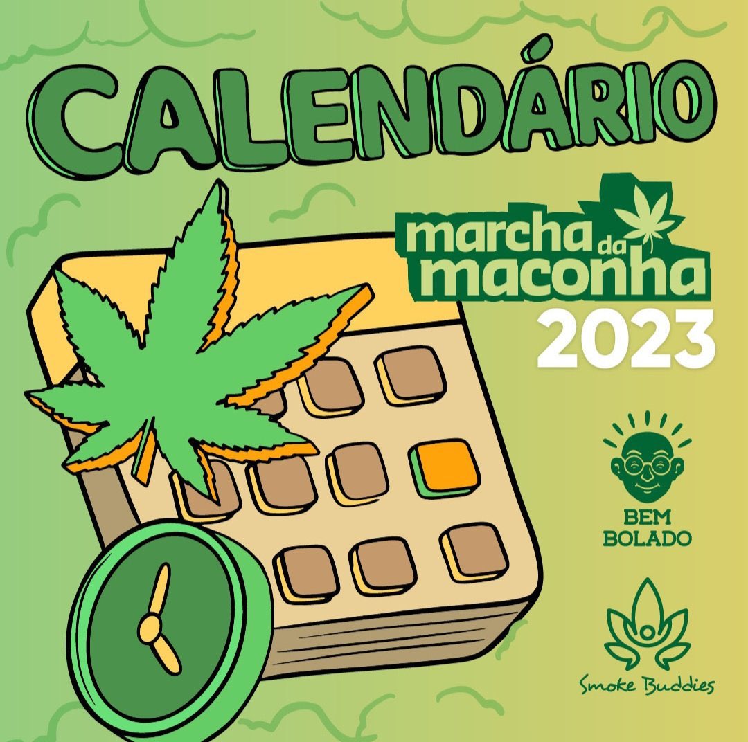 canabisbrasil's tweet photo. Fiquem ligados jo calendário da Marcha da Maconha 🔥💨

@canabisbrasil / @BemBoladoBrasil https://t.co/HD9pJlcsSZ