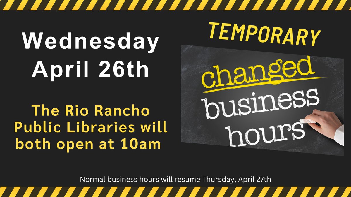 Rio Rancho Public Libraries tweet media