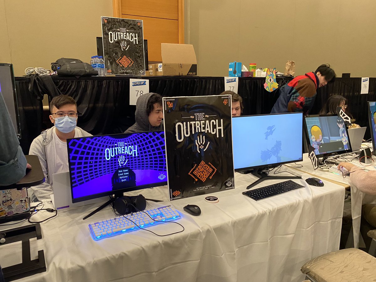 Revision_Games's tweet photo. We’re all set up! #LevelUp2023 https://t.co/MqtUJXYUYY