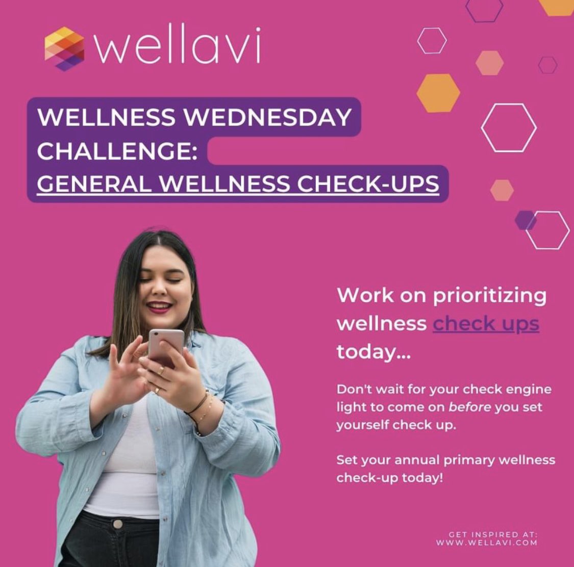 WellaviApp's tweet photo. An ounce of prevention is worth a pound of cure! Use today as a reminder to look up when you had your last wellness check with your doctor. Seeing your medical provider even when you’re feeling well allows you to get a gauge on your overall #health and #wellness! https://t.co/T3gh55b6KG