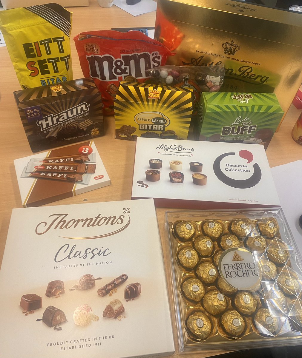 Lovely clients giving the sales and events team all the treats this week! Happy clients = happy team!! #LeonardoHotels