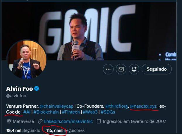 HanzoYasunaga's tweet photo. Been digging more into $nsdx 

Some interesting findings

Ceo - Alvin Foo 
Ex Google executive, with huge following 

Tvl over 700k at 250k Mc 

Polygon grant received 

Specializing in tokenizing Asian stocks https://t.co/B6AdBibOyM