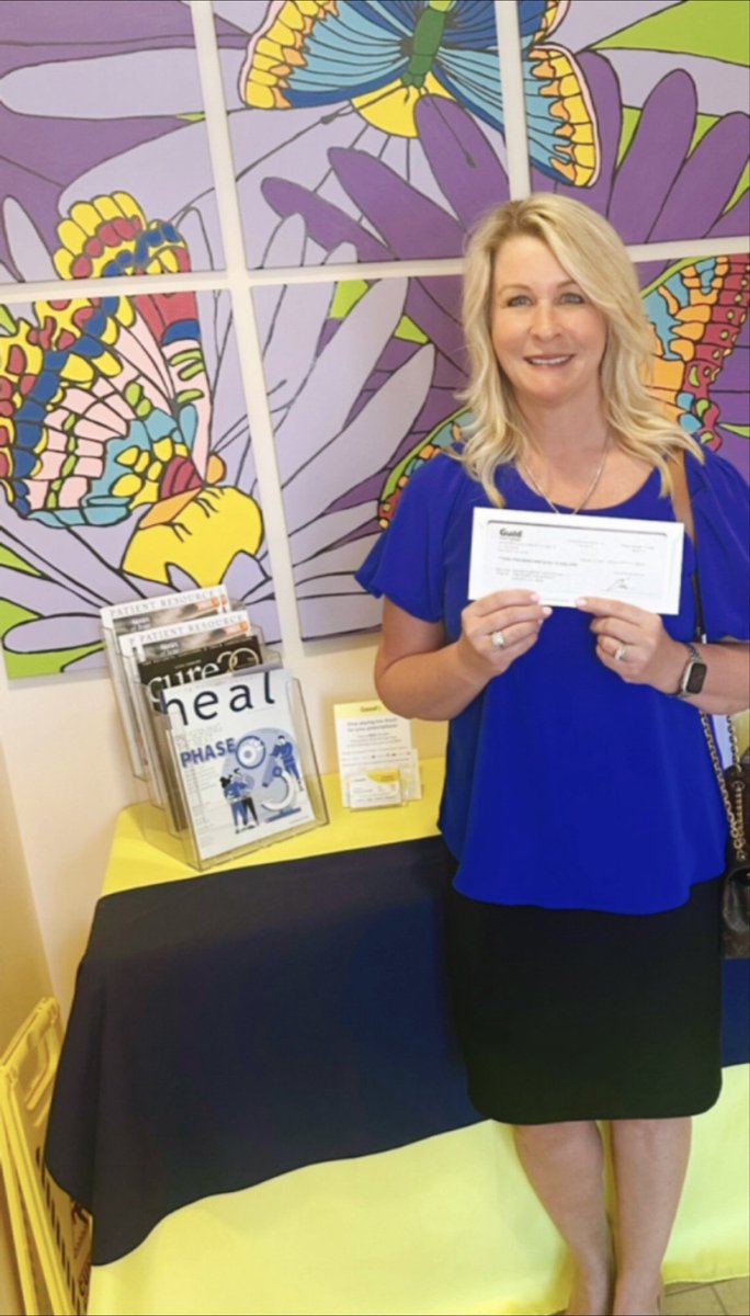 We are so blessed to work for a company that puts giving back to the community at the forefront. 🥰

Today, Kerry Rhein King presented a check to The Lydia Project aka Cancer Support Services of Augusta! This group provides cancer support services. 💜

#guildmortgage #guildgiving