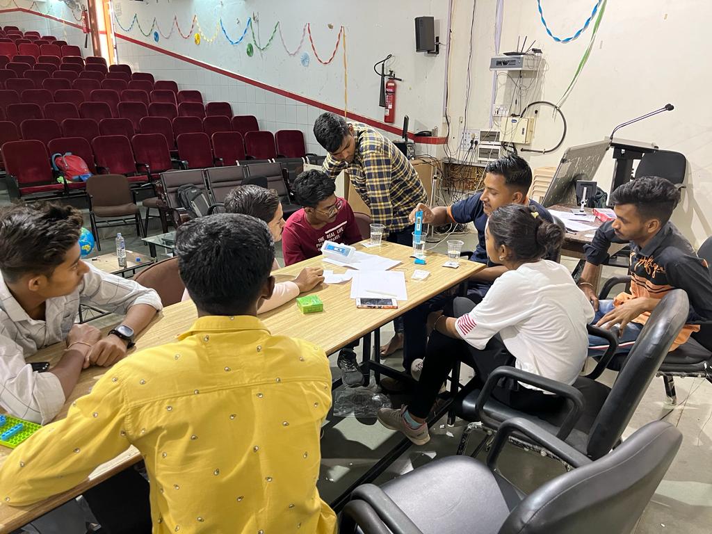 RajStembotix's tweet photo. Innovation Club Prabodh Level Training Day 3 on #ARVR #Robotics #Mechatronics #STEMeducation #3DPen  at Smt.R.P. Chauhan Arts &amp; Smt. J.K. Shah &amp; Shri K.D. Shah Commerce College, Vyara Tapi for Arts and commerce Students.
@PMOIndia
@CMOGuj
@narottamsahoo
@InnoClubCHE
@STEMbotix https://t.co/2hqh7dOWHN
