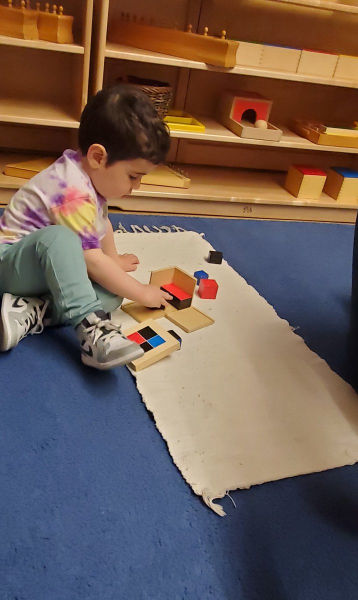 CaedmonBeginner's tweet photo. The Binomial Cube is a great work to prepare children for Geometry 

#Caedmonmath
#Caedmonmontessori https://t.co/LGeGEgKHb8