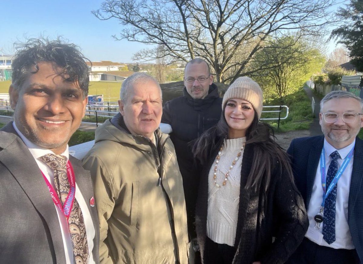 CllrMajid's tweet photo. As promised recently I carried out a site visit to #PerryPark with #PerryBarr Councillors @Jonperrybarr @MorriamJan, the Chair of @friends_perry and @darrenshare to hear their views on future developments at the site💚 https://t.co/nsHxiSw9hH