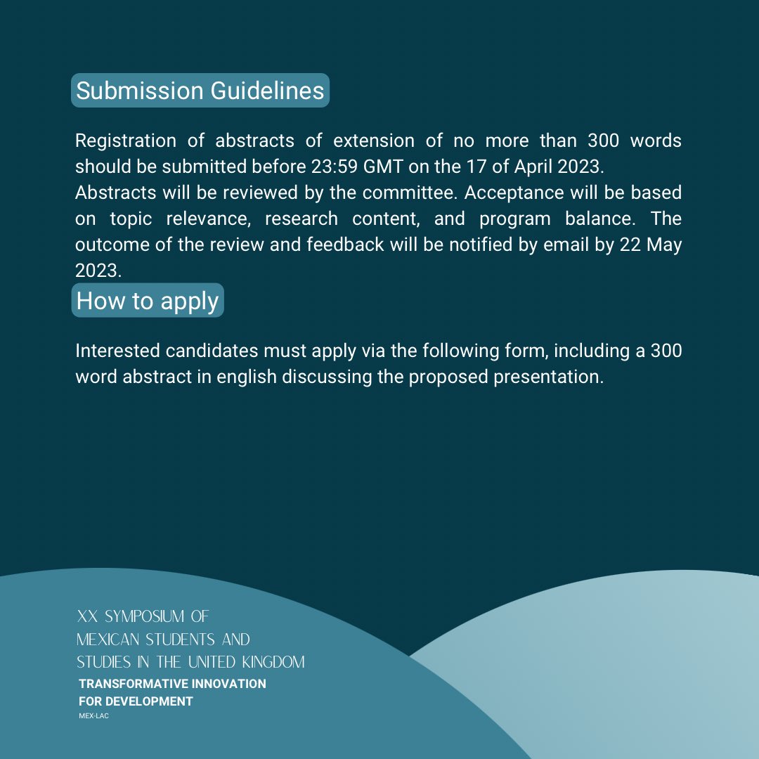 Symposium of Mexican Students and Studies in UK tweet media