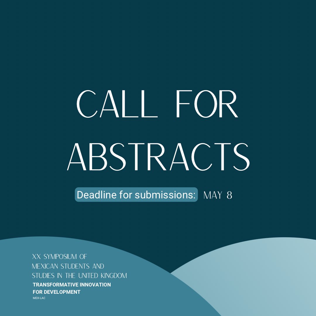 Symposium of Mexican Students and Studies in UK tweet media