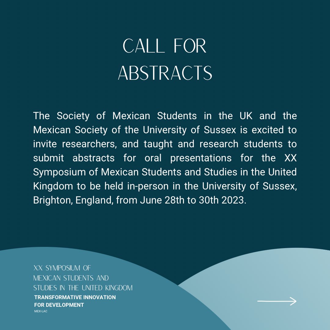 Symposium of Mexican Students and Studies in UK tweet media