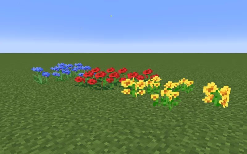 aidanvenki-on-twitter-what-if-minecraft-flowers-could-be-placed