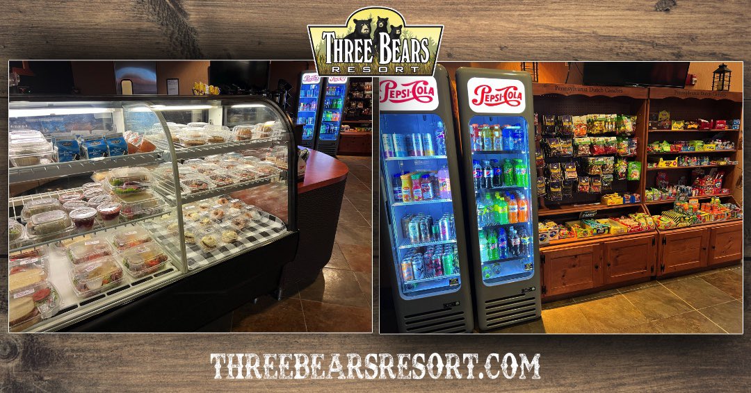 3BearsResort's tweet photo. Who doesn’t love SNACKS!? During your stay here at Three Bears, we’ve got you covered! 😎

Come Join Us At Three Bears! https://t.co/4YKuEow6iG