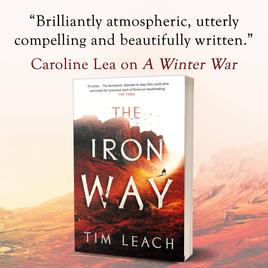 AriesFiction's tweet photo. Have you discovered #TheSarmatianTrilogy by @TimLeachWriter yet?
In the hard, unforgiving land at the northernmost point of the Roman Empire lies a great wall...
#TheIronWay is out now in paperback: https://t.co/7EBQRcgnaQ https://t.co/OQ4J6wurid