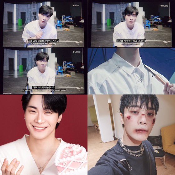 aroharoxy's tweet photo. moonbin who always wore his aroha ring close to his heart and his astro friendship ring that he never wanted to take off. https://t.co/ic9wcNnwDH