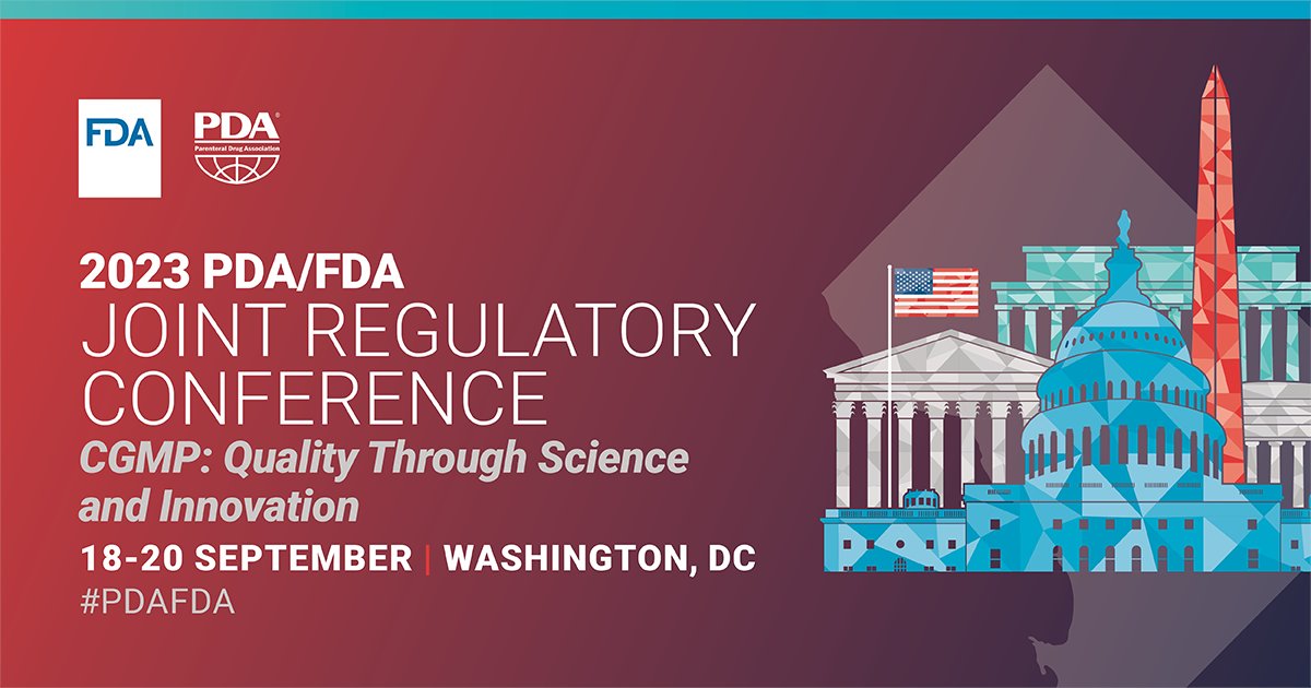 PDAonline's tweet photo. Take advantage of an unrivaled forum for open discussion between FDA and industry CGMP experts on current issues relating to manufacturing and quality assurance at #PDAFDA, 18-20 Sept. in Washington, DC. Save big β register by 23 July!
https://t.co/PaWCg2dgEZ https://t.co/JhOGWNVQT7