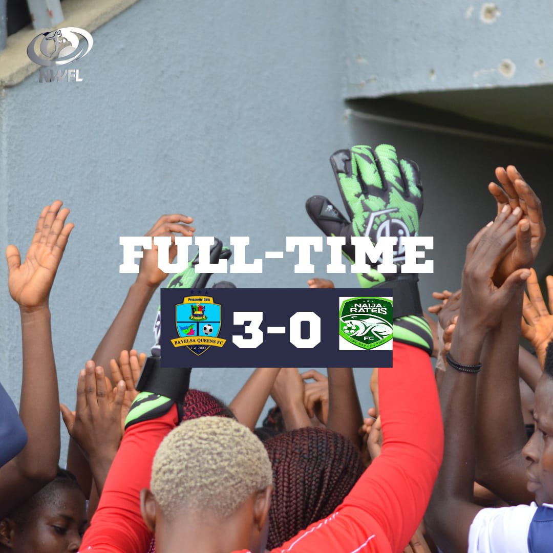 Win, rinse, repeat 🚿

Another outstanding TEAM performance today against Naija Ratels FC 

#bayelsaqueensfc #womenfootball #africansports #nwfl ##football #younggirls