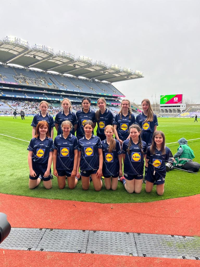 Great to see our 12 Ranelagh Gaels players officiate the mini games at the Ladies Football League Finals in Croke Park last Saturday as part of our club’s participation in the LGFA Gaelic4Teens programme. Great experience and our girls did us proud on an unforgettable day!!