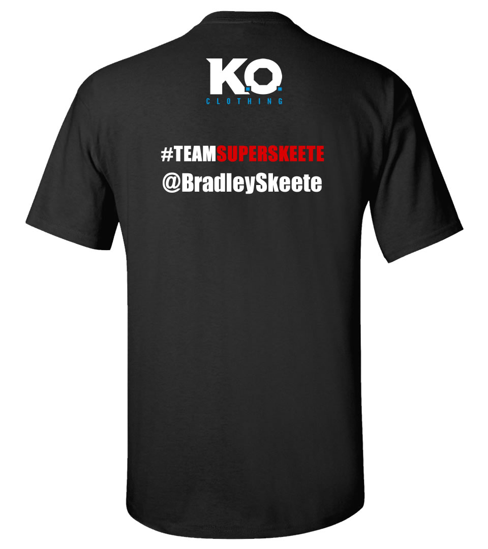 Official <a href="/BradleySkeete/">Bradley Skeete</a> fight fan tee available @ knockoutclothing.com/bradleyskeete #KOclothing #TeamSuperSkeete #boxing