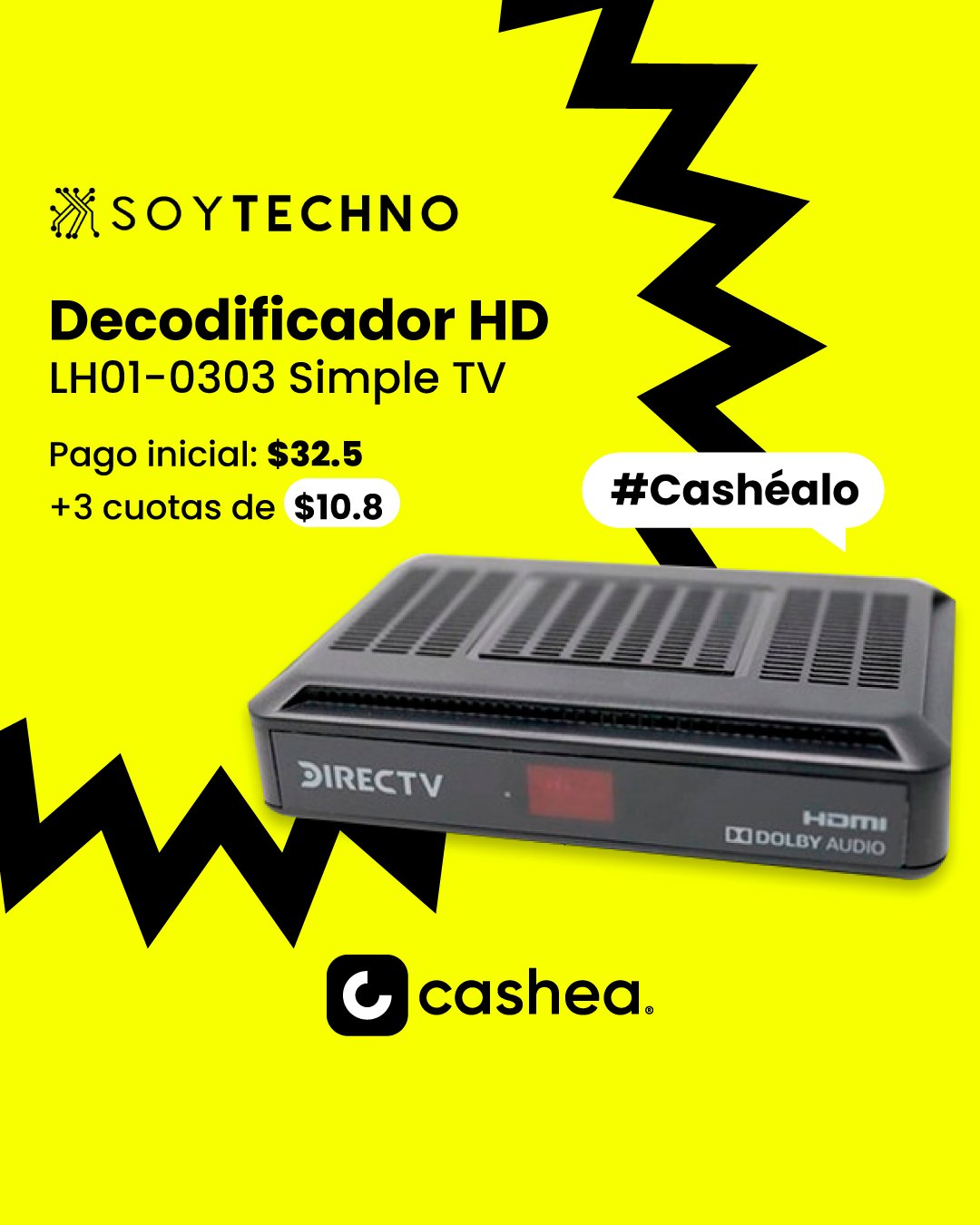 Decodificador Simple TV HD / Lh01-o-303