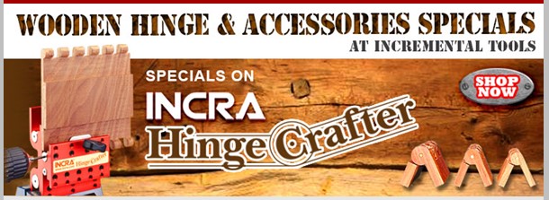 Save up to 22% on Wooden Hinge Tools and Accessories from INCRA, MicroJig, Woodpeckers, &amp; Wixey…sale ends Monday 4/24, only at Incremental Tools!
#incratools #woodworking #incra #woodworkingtools #woodworker
Discount codes here: conta.cc/3nD8X6P