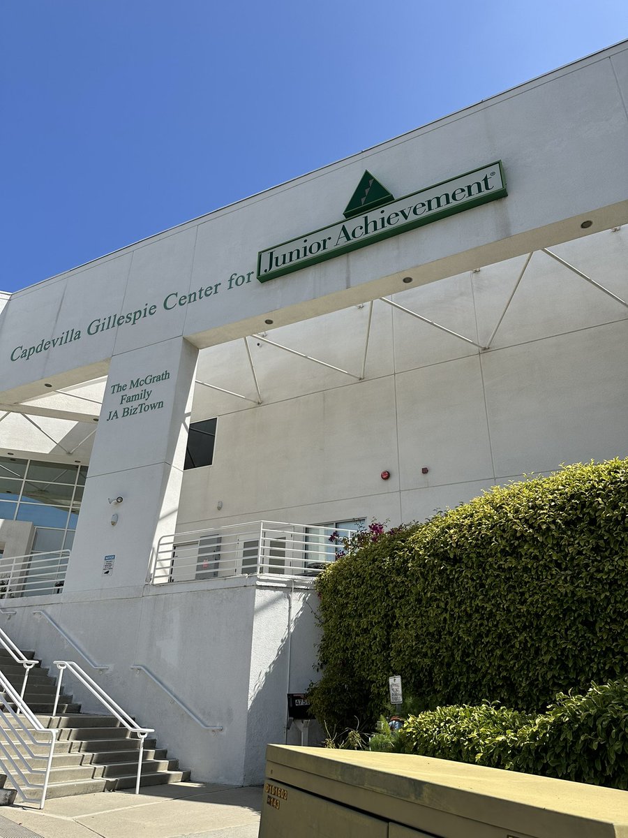 Today I finally got to see JA BizTown and JA Finance Park as well as meet my partners at Junior Achievement of San Diego County. What a great way to start the day! Amazing work happening here!