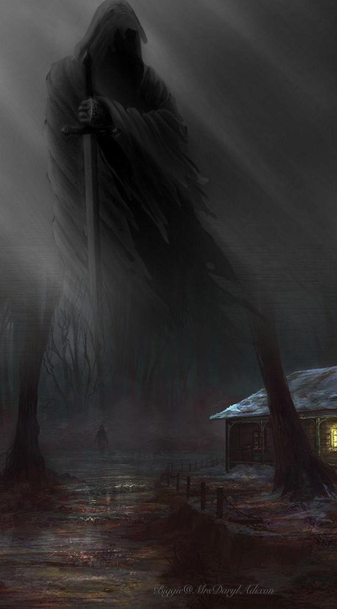 MrsDarylAdixon's tweet photo. When the dark wings of twilight cover the dead land, the #CreaturesOfTheDark come for you.
Good Evening my friends & fiends, hope you had a haunted #Humpdayhappiness π
#SweetDarkness #Bizarreedtis #horrorart #Darkart #Darksilence #DarkWhisper #Forlorness #hopeless #Seclusion https://t.co/vPgdjda6cX