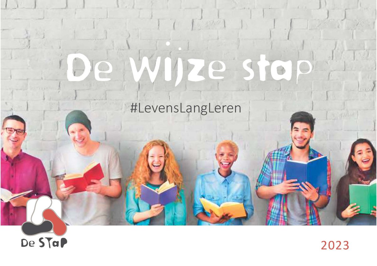 StapGent's tweet image. Editie 2023 is er! #LevensLangLeren destapgent.be/materialen/bro… een publicatie van #leerwinkel De Stap